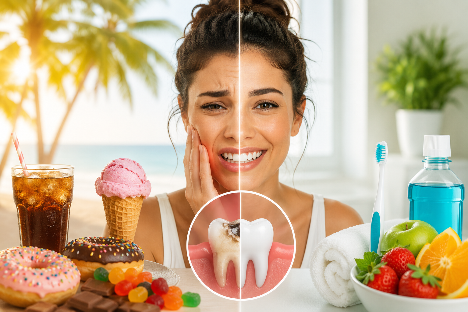 How Summer Holidays Can Affect Your Teeth (And How to Fix the Damage)