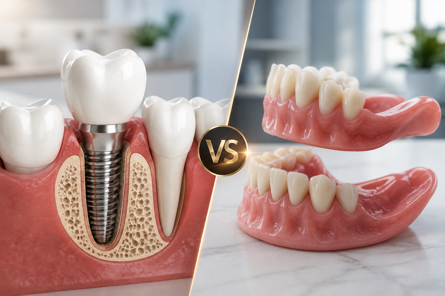 Dental Implants vs Dentures: Which Is the Better Long-Term Solution?