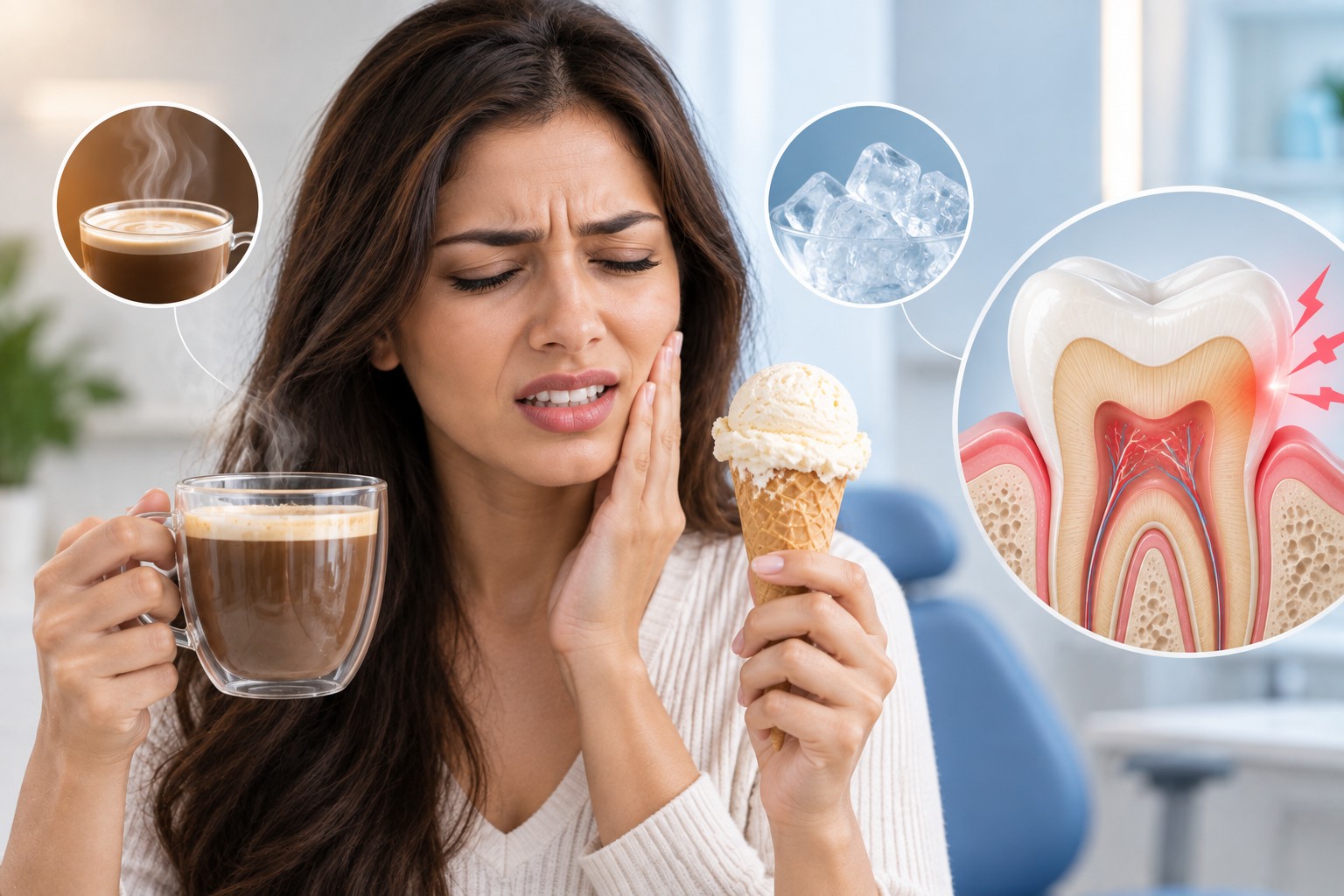 Tooth Sensitivity to Hot or Cold? 7 Possible Reasons Behind It.